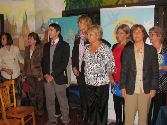 Socios Investidos: Beatríz Marin, Emilio Becker, Pamela Kohl, Eliana Cabello y Pauline Gubbins