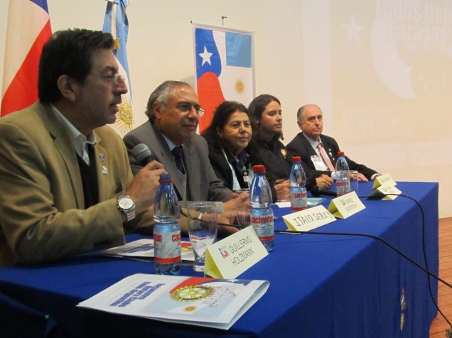Guillermo Holzmann, Ítalo Serey, Elena Torres, Katerine Allendes y Daniel Sadofschi