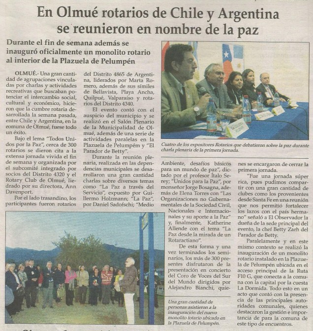 El Observador, Mayo 7 de 2013