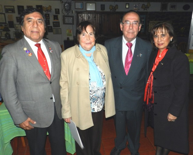 GD Felipe Platero, Oriana Diaz, Jorge Fontanes y Ana Maria Chang.