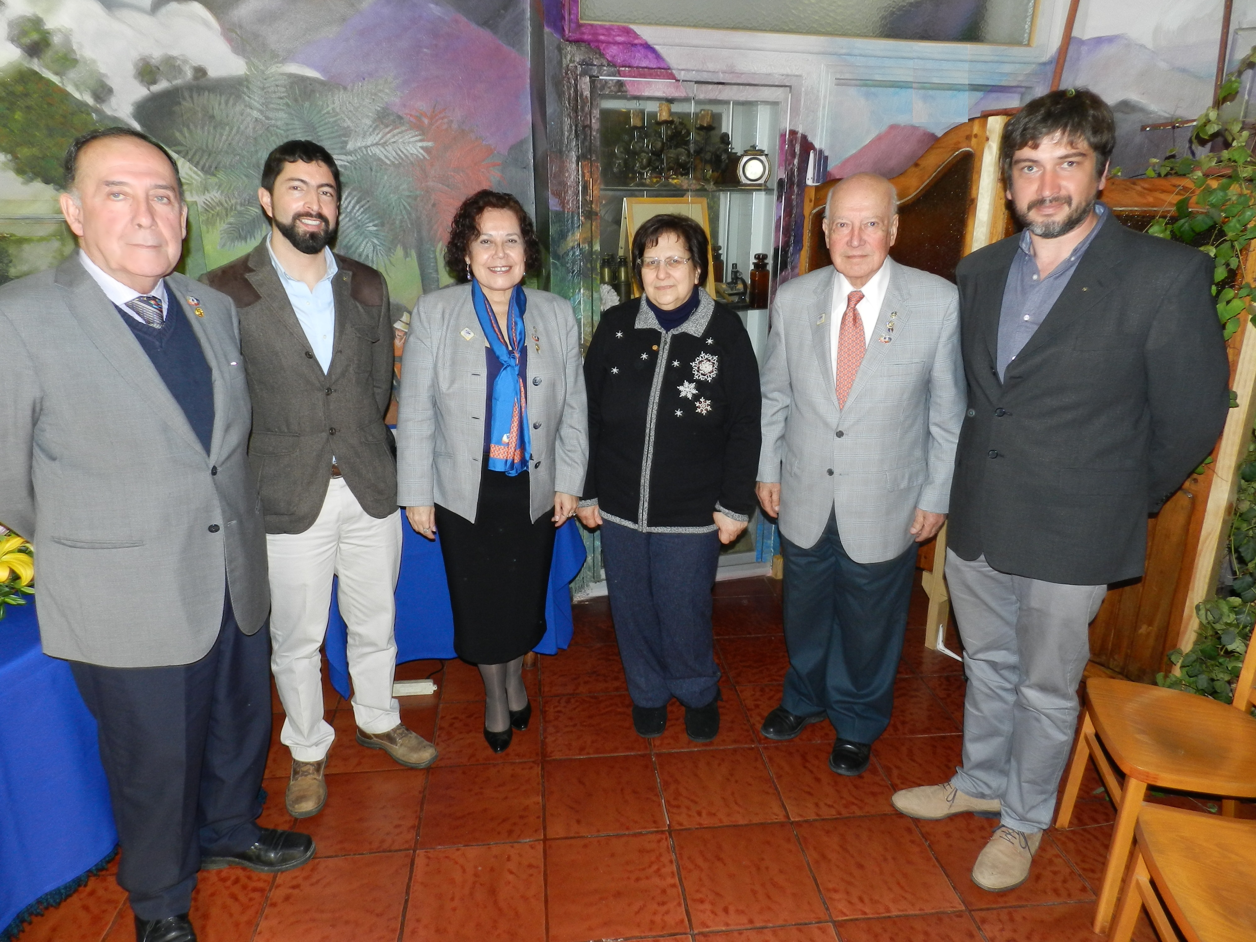 Jorge Fontanes, Emilio Becker, Sonia Garay, Beatriz Zahr, Sergio Garay, Juan Carlos Puiggros